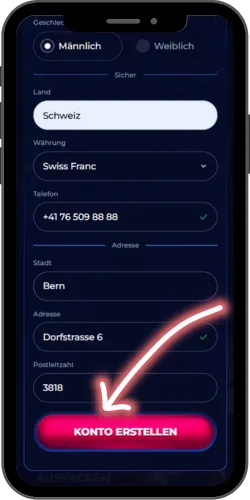 Viper Win Registrierungsbutton