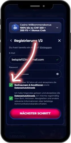 Eine Schritt-für-Schritt-Anleitung zur Anmeldung für Viper Win Switzerland
