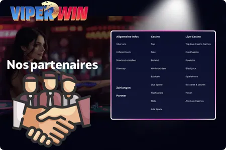 Nos partenaires ViperWin